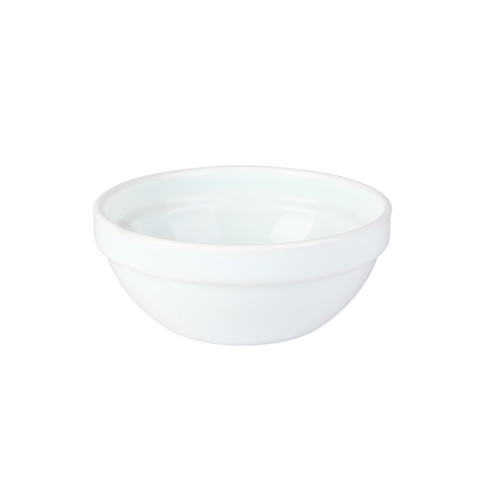 COOK SHOW Combo Bol verre opale + Couv PP  H50mm 250ml