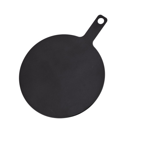 Phoenix Planche ronde noire en fibre de bois 288x203mm H6mm