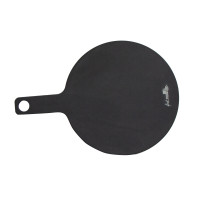Phoenix Planche ronde noire en fibre de bois 288x203mm H6mm
