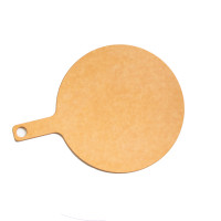 Phoenix  Planche ronde couleur naturel en fibre de bois 340x255mm H6mm
