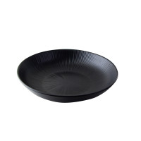 Black Phoenix assiette creuse noire ré-employable   H46mm 950ml