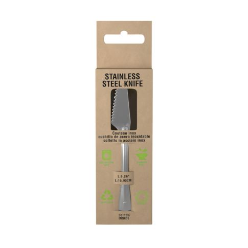 NOXCUT Couteau inox à laver159x19mm H2mm