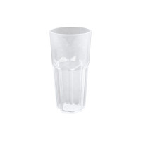 Verre à facette Cupoly en plastique PP  H127mm 240ml