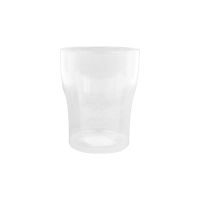 Verre à bière Cupoly, 1/2 pinte en plastique PP H103mm 380ml