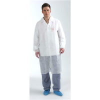Blouse visiteur en tissu