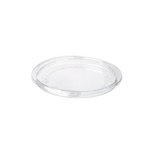 Couvercle PET transparent rentrant  H13mm