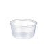 Pot Deli rond plastique PP transparent  H60mm 350ml