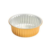 Opseal Pot aluminium couleur or   H80mm 1 370ml
