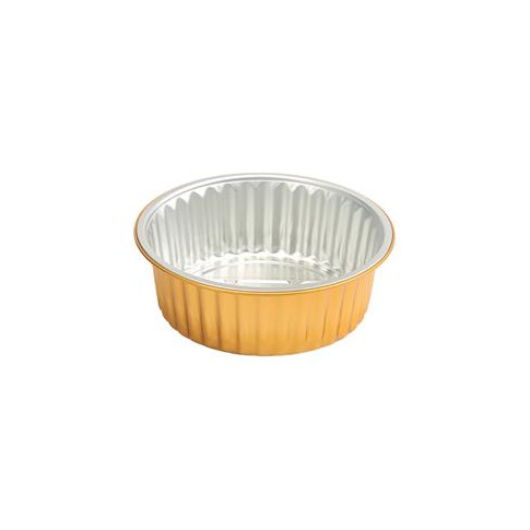Opseal Pot aluminium couleur or   H80mm 1 370ml