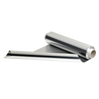 Rouleau de film aluminium de 10 microns 45 cm de large et 200 m de long 300x500mm H100mm