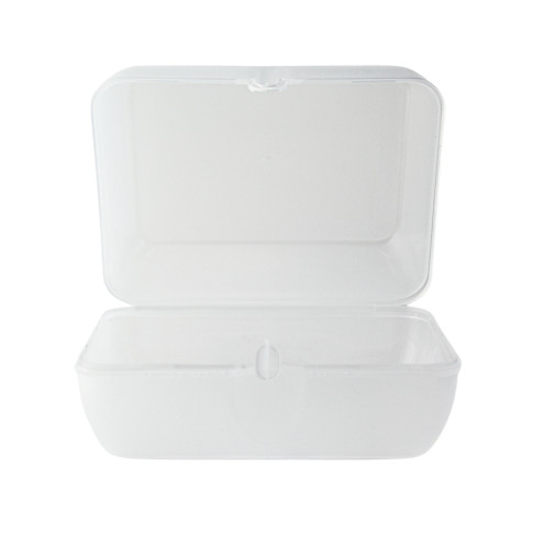 Boite burger réemployable transparent  160x130mm H90mm