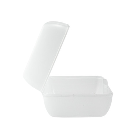 Boite burger réemployable transparent  160x130mm H90mm