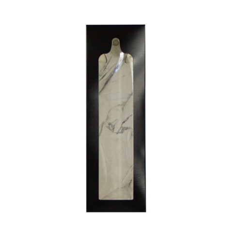 Les planches apéro double face imitation marbre et bois  90x295mm