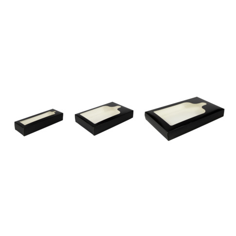 Boîte avec fenêtre en pet pour planche   400x250mm H50mm