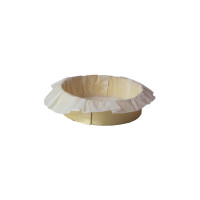 Bake-a-ring - Anneau de cuisson avec papier cuisson intégré Poplar wooden 3G/1mm thickness 260ml