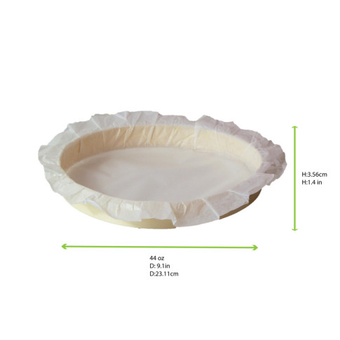 Bake-a-ring - Anneau de cuisson avec papier cuisson intégré Poplar wooden 3.5G/2mm thickness 1330ml