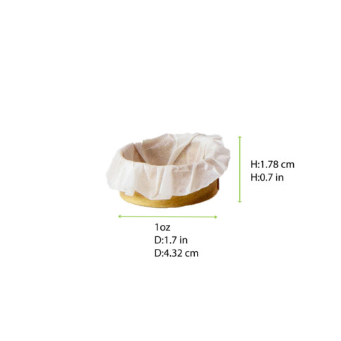 Bake-a-ring - Anneau de cuisson avec papier cuisson intégré Poplar wood 1,9G/1mm thickness 20ml