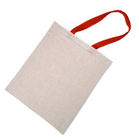 Tote bag à anses jaunes 10x230mm H300mm