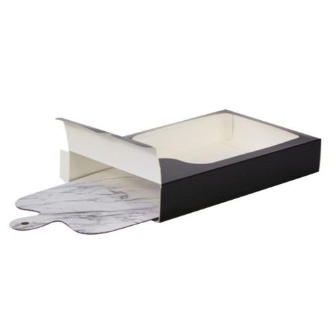 Boîte avec fenêtre en PET pour planche   300x190mm H50mm