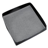 Tapis grillagé en silicone avec bordure pour BBQ 305x305mm