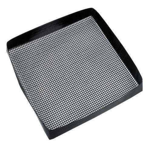 Tapis grillagé en silicone avec bordure pour BBQ 305x305mm