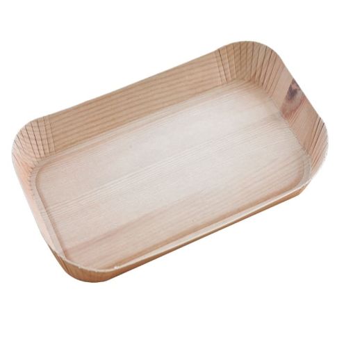 Plateau decor bois  clair laminé185x105mm H12mm