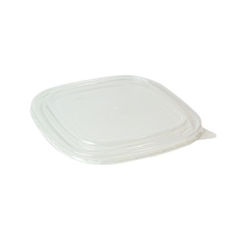 Couvercle PET pour saladier carre130x130mm