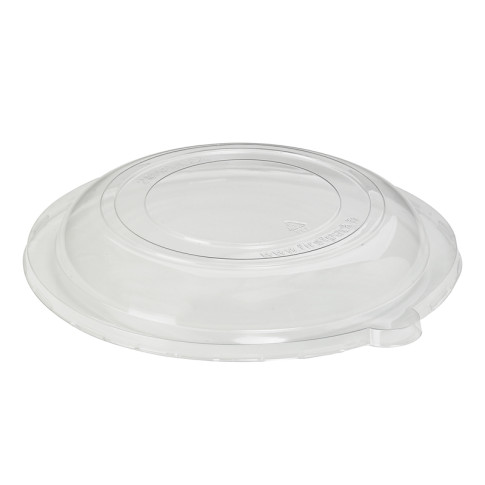 Couvercle plat transparent en plastique PET  H30mm