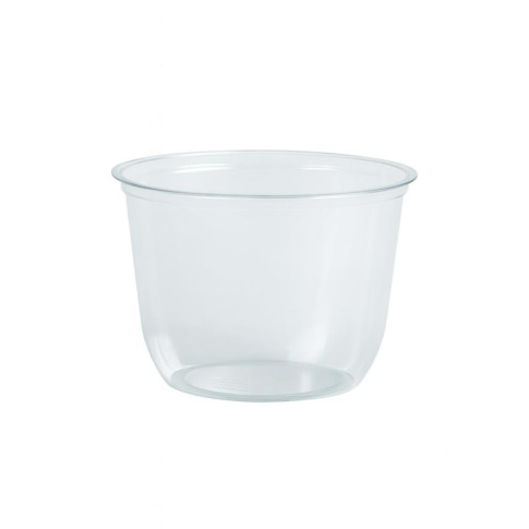 Pot à dessert en plastique PET transparent  H114mm 500ml