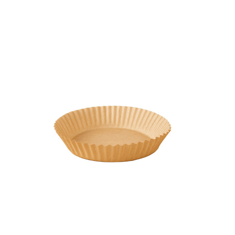 Moule à friture rond kraft sans trous  H45mm