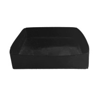 Panier BBQ solide avec bordure 279x279mm H13mm
