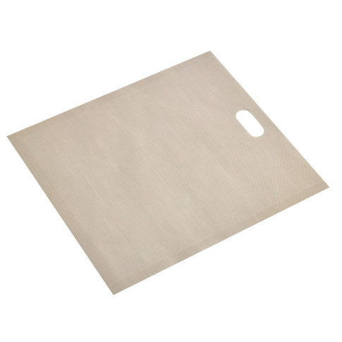 Sac grille pain marron clair en silicone  160x180mm