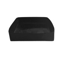 Panier BBQ solide avec bordure 140x140mm H30mm