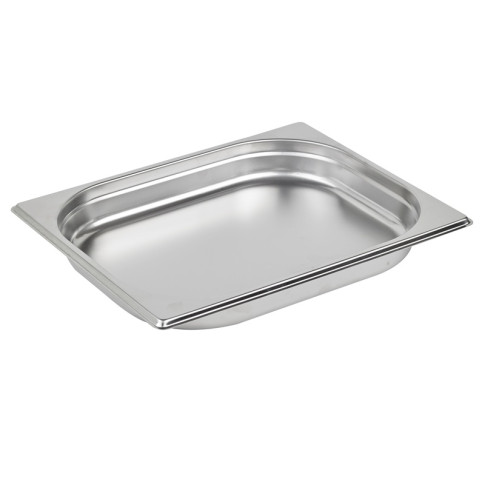Bac GN inox 1/2 H 4 cm 325x265mm H40mm
