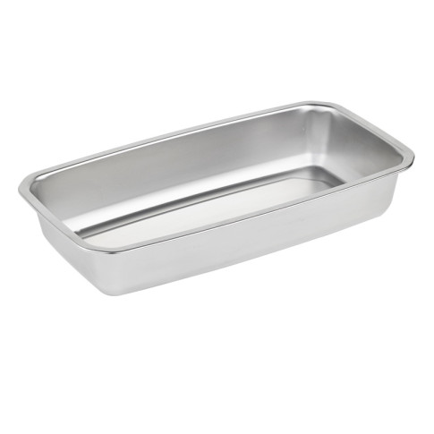 Barquettes inox scellables GN 1/3 325x172mm H55mm