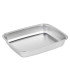 Barquettes inox scellables GN 1/2 325x265mm H52mm