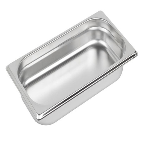 Bac GN inox 1/3 H 4 cm 325x176mm H40mm