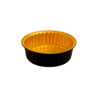 Opseal Pot aluminium noir/or
