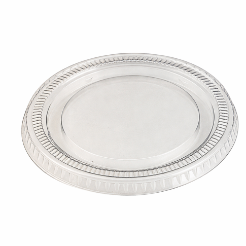 Couvercle PET transparent plat
