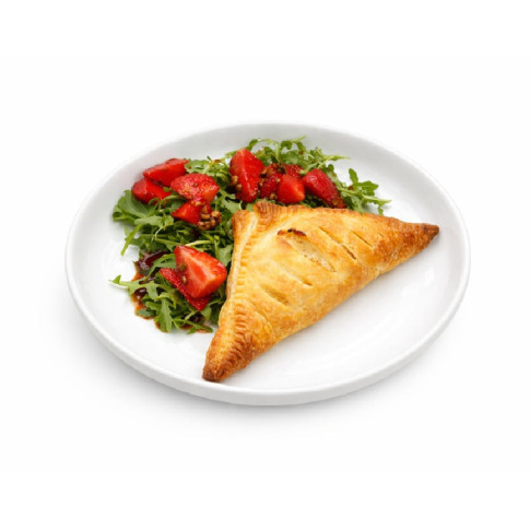 Assiette ronde blanche en pulpe   H26mm