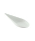 Mise en bouche blanche en pulpe Goutte 110x52mm H30mm