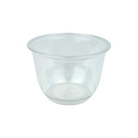 Pot à dessert PET transparent  H52mm 230ml