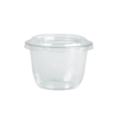 Pot à dessert PET transparent  H52mm 230ml