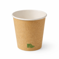 Gobelet Zen en carton kraft brun  H62mm 120ml