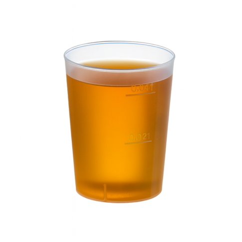 Verre PP réutilisable "Optimal"   H50mm 50ml