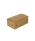 Boîte Kraft XL pour Nuggets  180x105mm H70mm