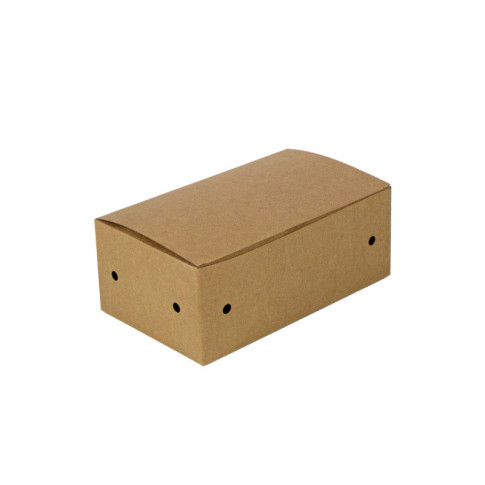 Boîte Kraft XL pour Nuggets  180x105mm H70mm