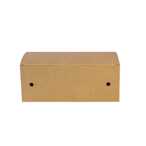Boîte Kraft XL pour Nuggets  180x105mm H70mm