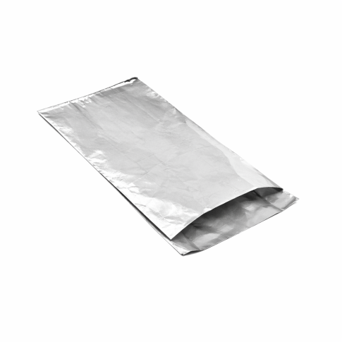 Sac aluminium avec intérieur kraft brun  90x300mm H40mm