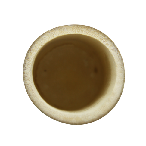 Tube bambou coupe oblique "Asahi"  H90mm 60ml